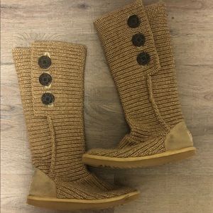 Tan Sweater Ugg Boots